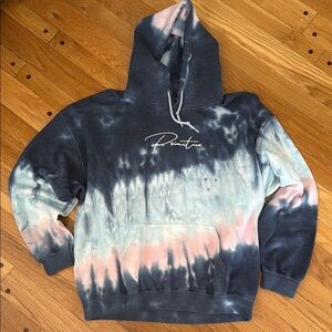 Primitive Skateboarding Multicolor Tie-Dye Hoodie Sweatshirt Adult Small